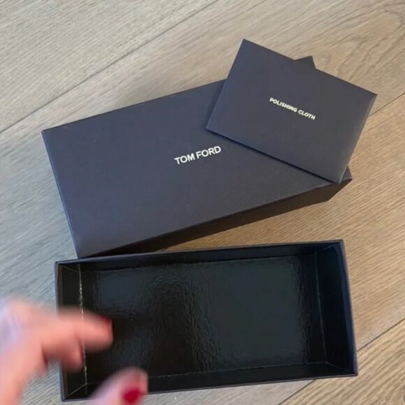 Tom Ford Black eyewear box and Polishing Cloth Set - Picture 1 of 2